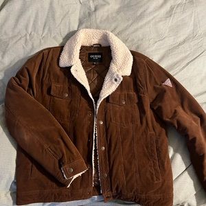 Guess Sherpa Lined Jacket
